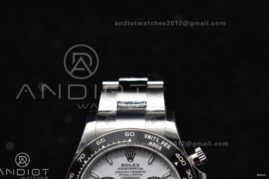 Factory VS In Daytona Steel Movement 126500 1:1 SL4801 904L Rolex SBF Dial White 0116